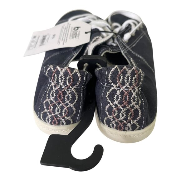 MEDIUM WIDTH BLUE Time and Tru Women's Scrunch Back Slip-On Sneaker SZ various - Picture 8 of 8